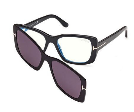 Akinių rėmelis Tom Ford FT6176-B 001 (su klipsu)